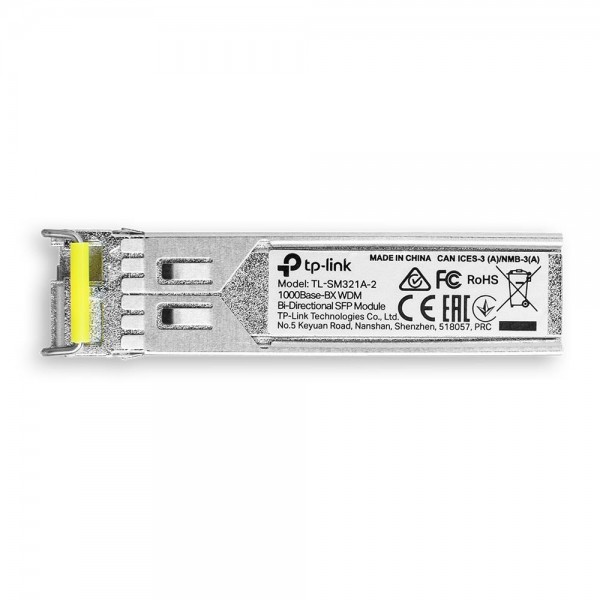 TP-Link Двунаправленный SFP‑модуль WDM 1000Base-BX TP-Link Двунаправленный SFP‑модуль WDM 1000Base-BX