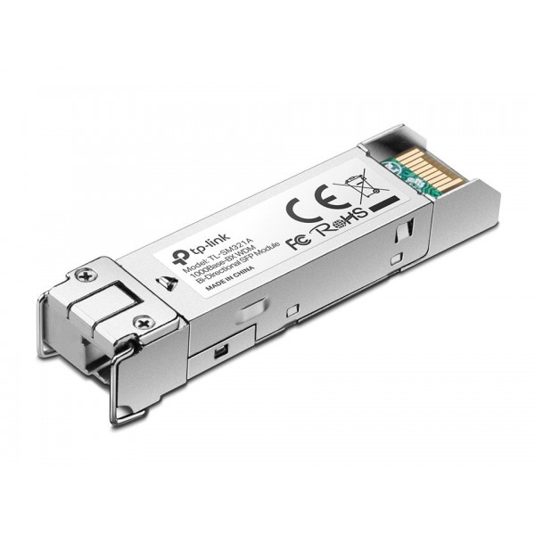 TP-Link Двунаправленный SFP‑модуль WDM 1000Base-BX TP-Link Двунаправленный SFP‑модуль WDM 1000Base-BX