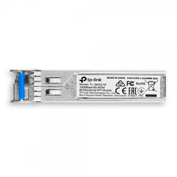 TP-Link Двунаправленный SFP‑модуль WDM 1000Base-BX TP-Link Двунаправленный SFP‑модуль WDM 1000Base-BX