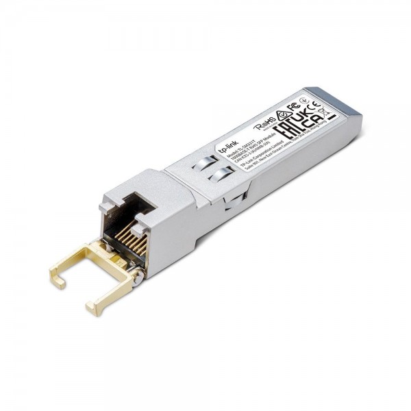 TP-Link SFP‑модуль 1000BASE-T RJ45 TP-Link SFP‑модуль 1000BASE-T RJ45