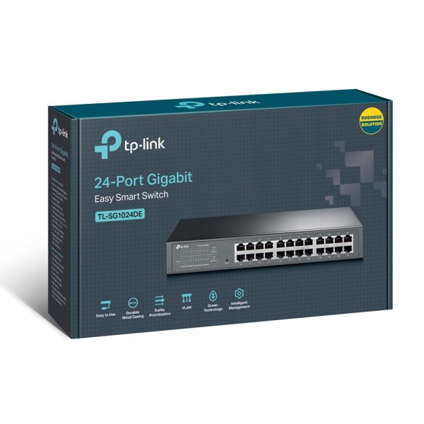 TP-Link Коммутатор Easy Smart с 24 гигабитными портами