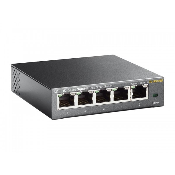 TP-Link Easy Smart гигабитный 5-портовый коммутатор TP-Link Easy Smart гигабитный 5-портовый коммутатор