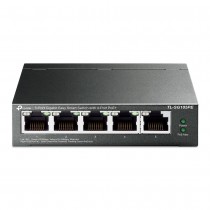 TP-Link Коммутатор Easy Smart с 5 гигабитными портами (4 порта PoE+)