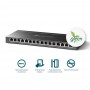TP-Link Коммутатор Easy Smart с 16 гигабитными портами