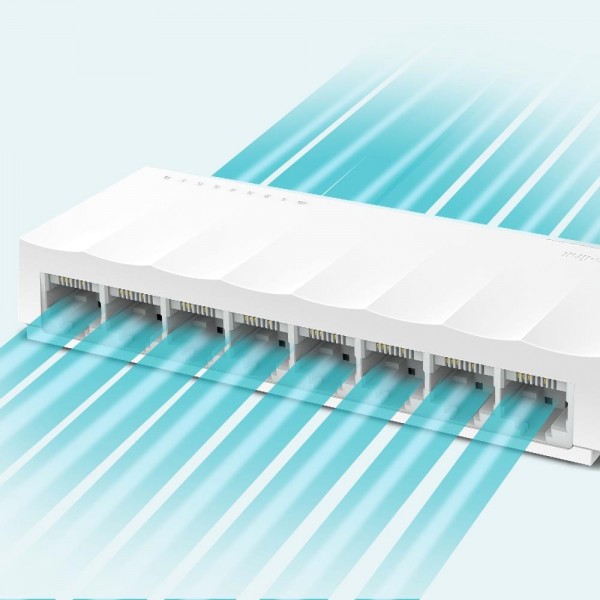 TP-Link Настольный коммутатор с 8 портами 100 Мбит/с TP-Link Настольный коммутатор с 8 портами 100 Мбит/с