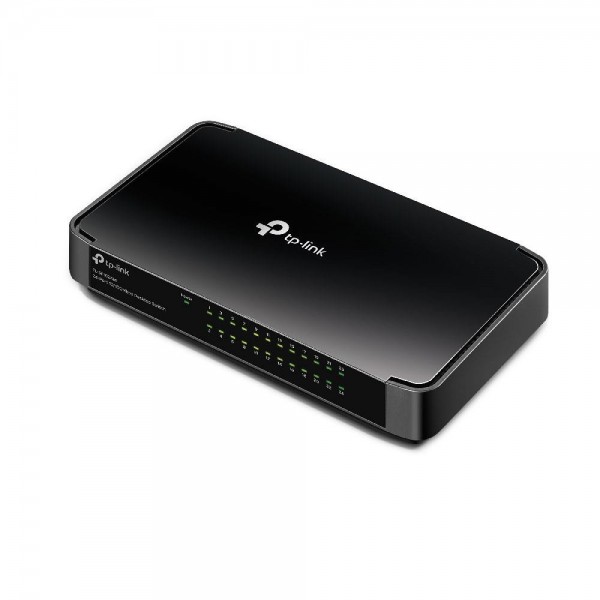 TP-Link Настольный коммутатор с 24 портами 10/100 Мбит/с TP-Link Настольный коммутатор с 24 портами 10/100 Мбит/с