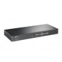 TP-Link Коммутатор с 16 гигабитными портами для размещения в стойке