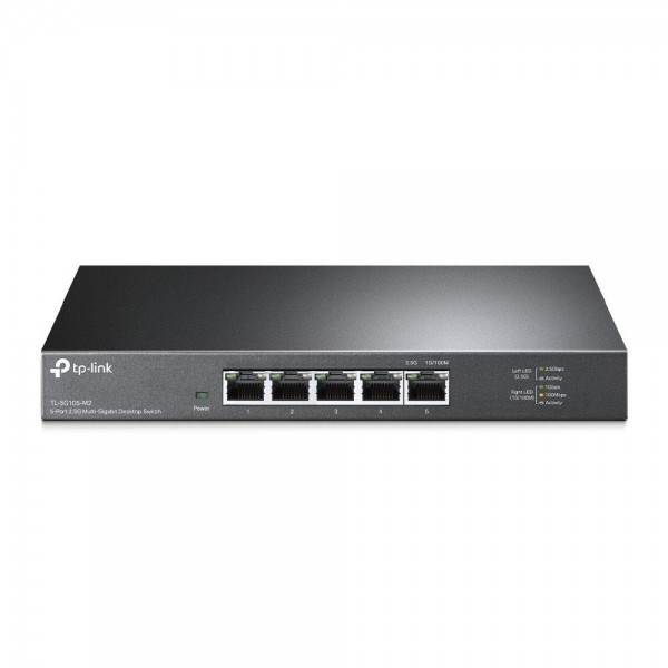TP-Link Настольный коммутатор с 5 портами 2,5 Гбит/с TP-Link Настольный коммутатор с 5 портами 2,5 Гбит/с