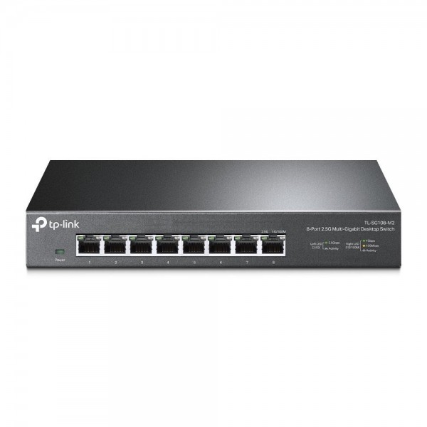 TP-Link Настольный коммутатор с 8 портами 2,5 Гбит/с TP-Link Настольный коммутатор с 8 портами 2,5 Гбит/с