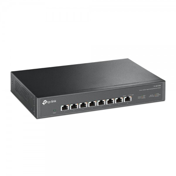 TP-Link Коммутатор с 8 портами 10 Гбит/с для размещения на столе или в стойке