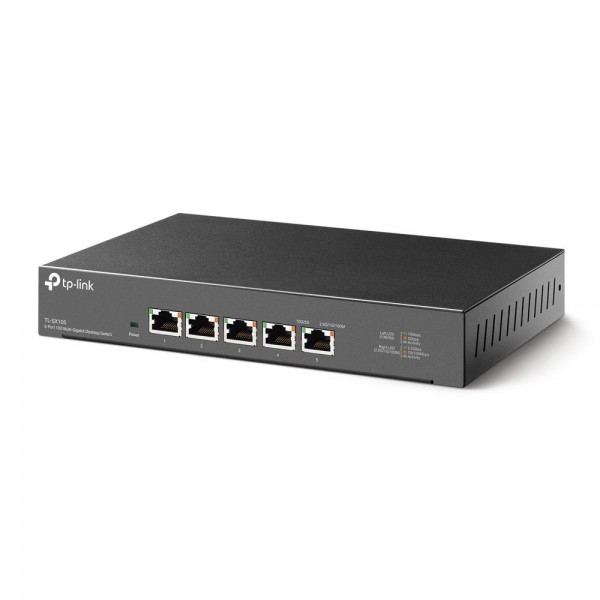 TP-Link Настольный коммутатор с 5 портами 10 Гбит/с TP-Link Настольный коммутатор с 5 портами 10 Гбит/с