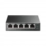 TP-Link Настольный коммутатор с 5 портами 10/100 Мбит/с (4 порта PoE+)