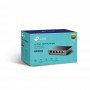 TP-Link Настольный коммутатор с 5 портами 10/100 Мбит/с (4 порта PoE+)