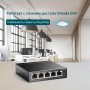 TP-Link Настольный коммутатор с 5 портами 10/100 Мбит/с (4 порта PoE+)