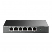 TP-Link Настольный коммутатор с 6 портами 10/100 Мбит/с (4 порта PoE+)