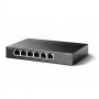 TP-Link Настольный коммутатор с 6 портами 10/100 Мбит/с (4 порта PoE+)