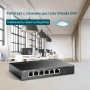 TP-Link Настольный коммутатор с 6 портами 10/100 Мбит/с (4 порта PoE+)