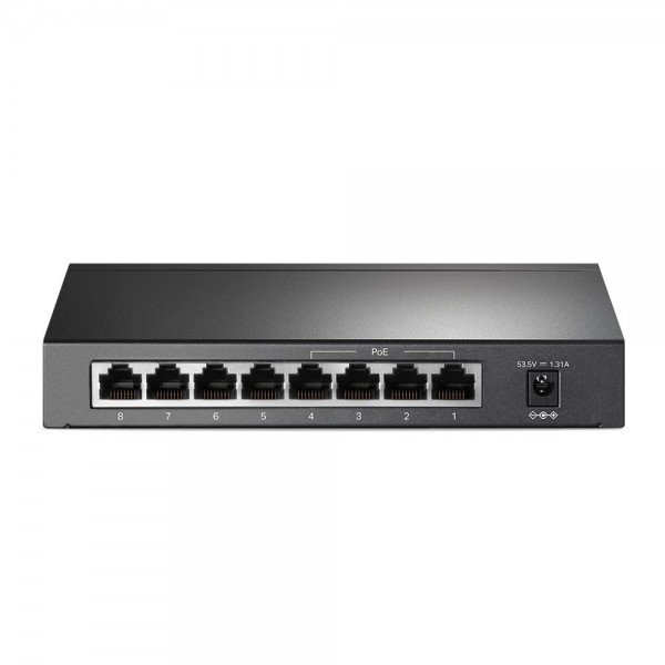 TP-Link 8-портовый настольный 10/100 Мбит/с коммутатор с 4 портами PoE+ TP-Link 8-портовый настольный 10/100 Мбит/с коммутатор с 4 портами PoE+