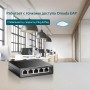 TP-Link Настольный коммутатор с 5 гигабитными портами (4 порта PoE+)
