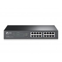 TP-Link Easy Smart гигабитный 16‑портовый коммутатор с 8 портами PoE+