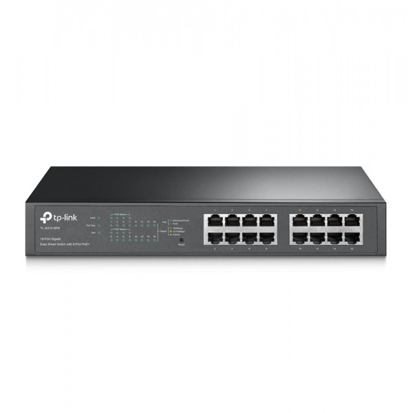 TP-Link Коммутатор Easy Smart с 16 гигабитными портами (8 портов PoE+) TP-Link Коммутатор Easy Smart с 16 гигабитными портами (8 портов PoE+)