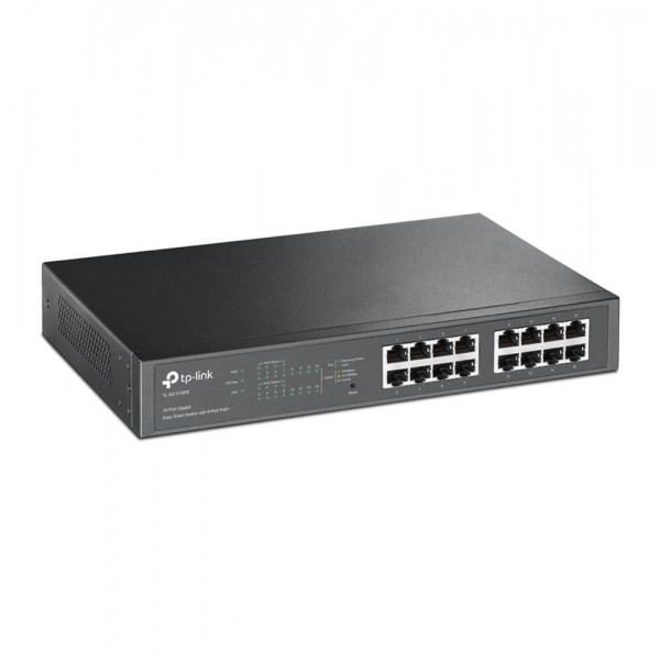 TP-Link Коммутатор Easy Smart с 16 гигабитными портами (8 портов PoE+) TP-Link Коммутатор Easy Smart с 16 гигабитными портами (8 портов PoE+)