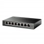 TP-Link Коммутатор Easy Smart с 8 гигабитными портами (4 порта PoE+)