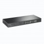 TP-Link Коммутатор с 18 гигабитными портами RJ45 (16 портов PoE+) и 2 комбинированными гигабитными портами RJ45/SFP