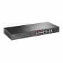 TP-Link Коммутатор с 16 портами PoE+ 10/100 Мбит/с, гигабитным портом RJ45 и комбинированным гигабитным портом RJ45/SFP