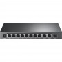 TP-Link Настольный коммутатор с 8 портами 10/100 Мбит/с, 2 гигабитными портами и гигабитным портом SFP