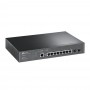 TP-Link Управляемый коммутатор JetStream уровня 2+ с 8 гигабитными портами RJ45 и 2 гигабитными портами SFP TP-Link Управляемый коммутатор JetStream уровня 2+ с 8 гигабитными портами RJ45 и 2 гигабитными портами SFP