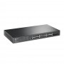 TP-Link JetStream 24‑портовый гигабитный управляемый коммутатор уровня 2+ с 4 SFP‑слотами