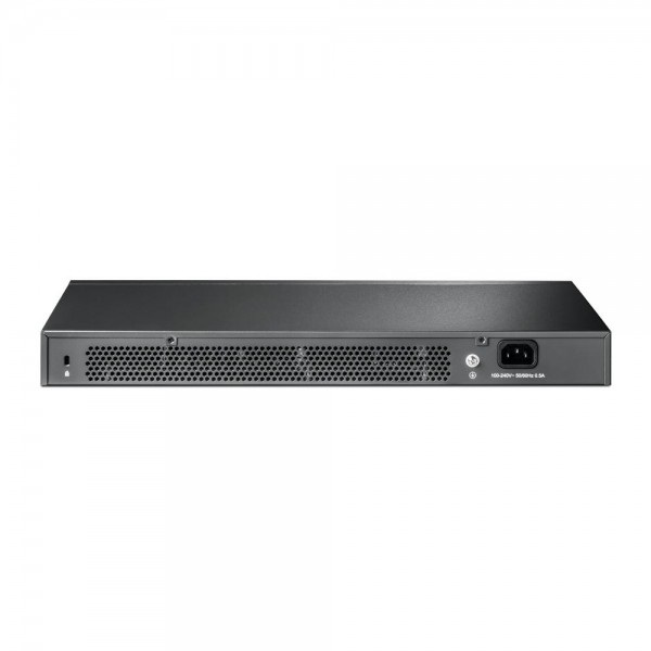 TP-Link JetStream 24‑портовый гигабитный управляемый коммутатор уровня 2+ с 4 SFP‑слотами