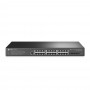 TP-Link Управляемый коммутатор JetStream уровня 2+ с 24 гигабитными портами RJ45 и 4 портами SFP+ 10 Гбит/с TP-Link Управляемый коммутатор JetStream уровня 2+ с 24 гигабитными портами RJ45 и 4 портами SFP+ 10 Гбит/с