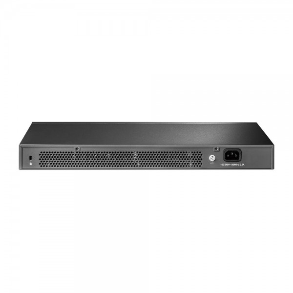 TP-Link Управляемый коммутатор JetStream уровня 2+ с 24 гигабитными портами RJ45 и 4 портами SFP+ 10 Гбит/с TP-Link Управляемый коммутатор JetStream уровня 2+ с 24 гигабитными портами RJ45 и 4 портами SFP+ 10 Гбит/с
