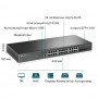 TP-Link Управляемый коммутатор JetStream уровня 2+ с 24 гигабитными портами RJ45 и 4 портами SFP+ 10 Гбит/с TP-Link Управляемый коммутатор JetStream уровня 2+ с 24 гигабитными портами RJ45 и 4 портами SFP+ 10 Гбит/с