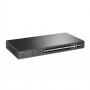 TP-Link Управляемый коммутатор JetStream уровня 2+ с 20 гигабитными портами SFP, 4 портами SFP+ 10 Гбит/с и 4 комбинированными портами RJ45/SFP