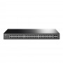 TP-Link Управляемый коммутатор JetStream 2‑го уровня с 48 гигабитными портами RJ45 и 4 гигабитными портами SFP