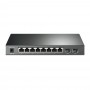 TP-Link JetStream 10-портовый гигабитный Smart коммутатор с 8 портами PoE+