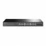 TP-Link JetStream гигабитный Smart коммутатор на 24 порта PoE+ и 4 SFP‑слота TP-Link JetStream гигабитный Smart коммутатор на 24 порта PoE+ и 4 SFP‑слота
