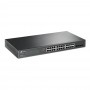 TP-Link JetStream гигабитный Smart коммутатор на 24 порта PoE+ и 4 SFP‑слота TP-Link JetStream гигабитный Smart коммутатор на 24 порта PoE+ и 4 SFP‑слота