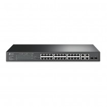 TP-Link JetStream Smart коммутатор с 24 портами 10/100 Мбит/с, 4 гигабитными портами и 24 портами PoE+