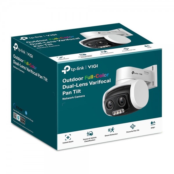 TP-Link Уличная PTZ‑камера 4 Мп с двумя объективами и цветным ночным видением