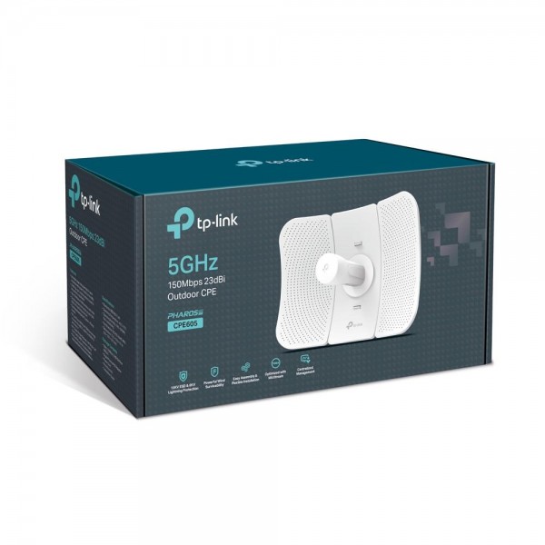 TP-Link Уличная точка доступа Wi‑Fi N150 с коэффициентом усиления 23 дБи