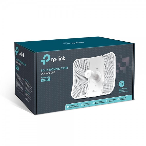 TP-Link Уличная точка доступа Wi‑Fi N300 с коэффициентом усиления 23 дБи TP-Link Уличная точка доступа Wi‑Fi N300 с коэффициентом усиления 23 дБи