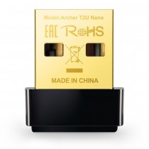 TP-Link Сверхкомпактный двухдиапазонный USB-адаптер с поддержкой Wi-Fi AC600