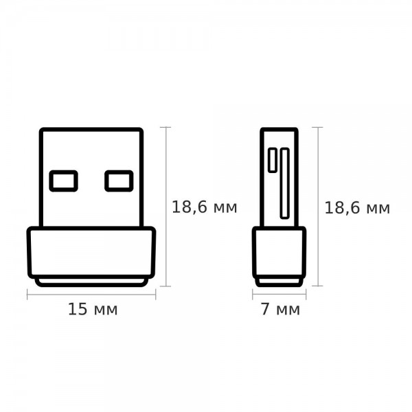 TP-Link Сверхкомпактный двухдиапазонный USB-адаптер с поддержкой Wi-Fi AC600 TP-Link Сверхкомпактный двухдиапазонный USB-адаптер с поддержкой Wi-Fi AC600