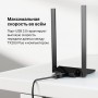 TP-Link Двухдиапазонный USB‑адаптер высокого усиления с поддержкой Wi-Fi AX1800 и двумя антеннами