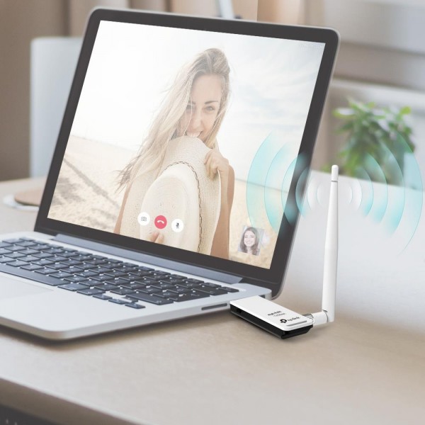 TP-Link USB-адаптер высокого усиления с поддержкой Wi-Fi N150