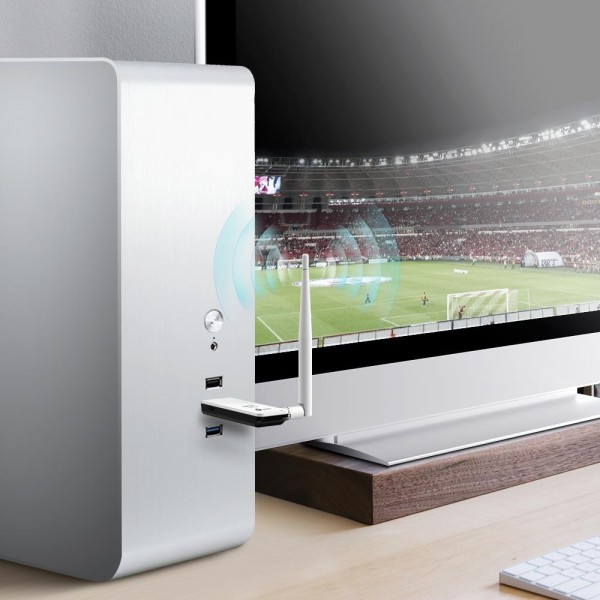 TP-Link USB-адаптер высокого усиления с поддержкой Wi-Fi N150
